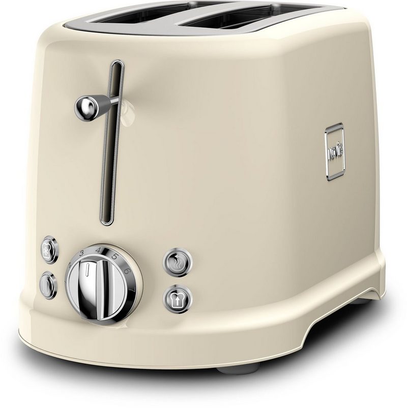 NOVIS Toaster T2 creme 2 kurze Schlitze 900 W