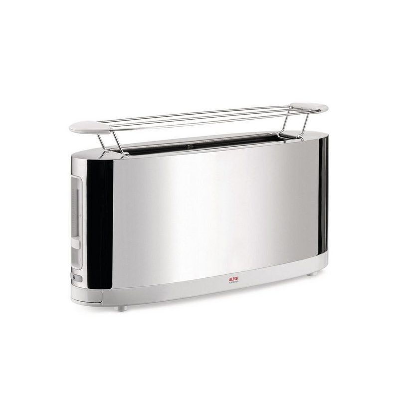Alessi Toaster SG68 W 2 lange Schlitze für 2 Scheiben 1080 W