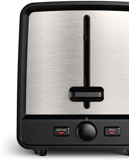 BOSCH Toaster TAT5P420DE DesignLine 2 kurze Schlitze 970 W