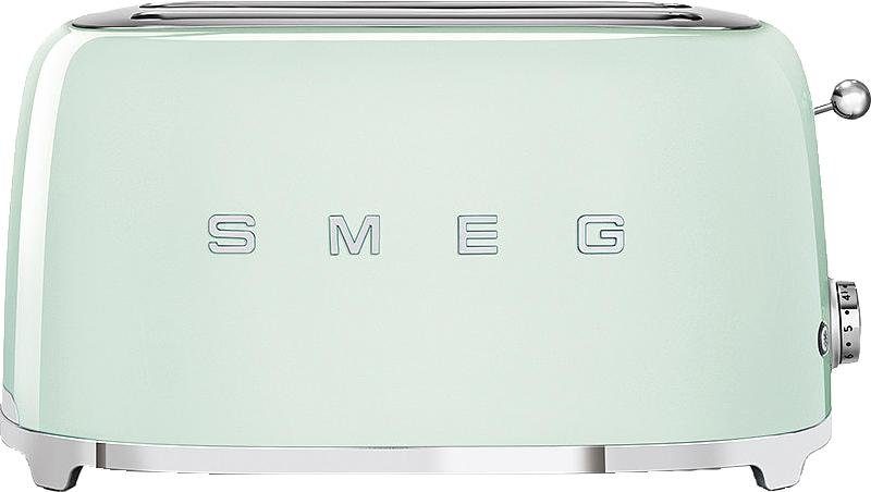 Smeg Toaster TSF02PGEU 2 lange Schlitze für 2 Scheiben 1500 W