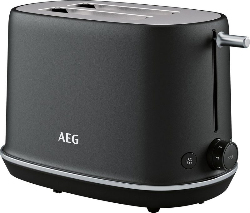 AEG Toaster Gourmet 7 T7-1-6BP 2 kurze Schlitze 980 W