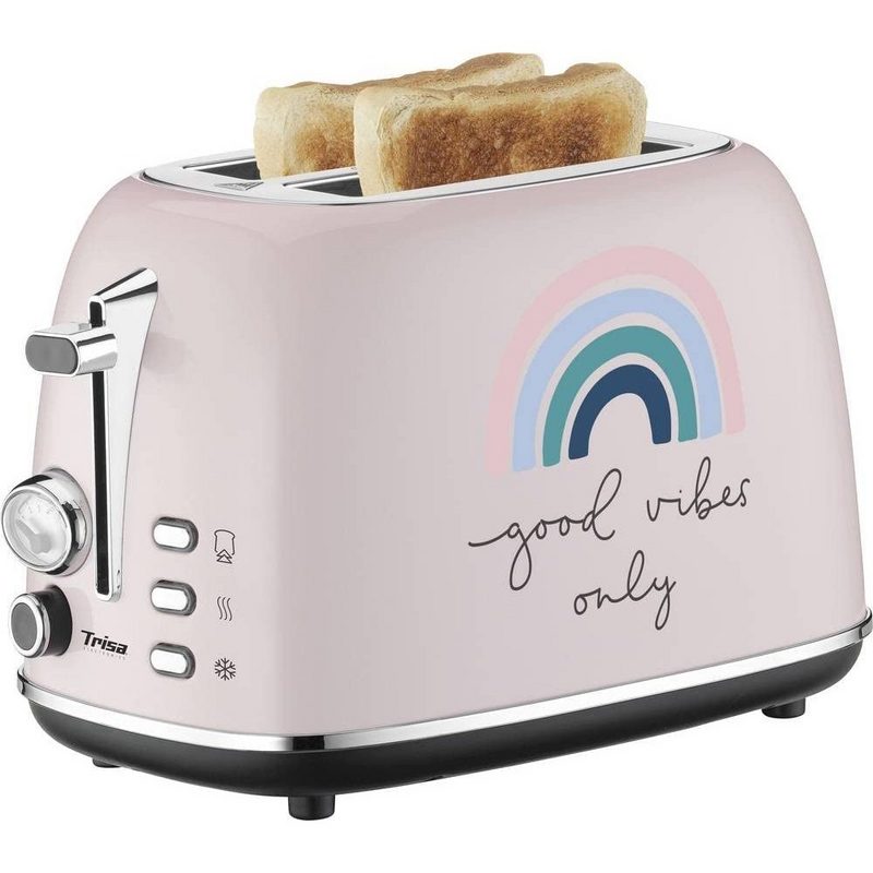 Trisa Toaster Good Vibes - Toaster - rosa